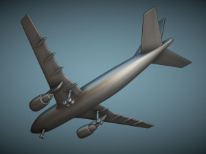 Airbus A310 - 3D Printable Model 3D Druckmodell