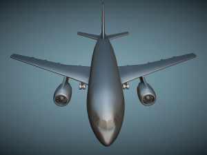 Airbus A310 - 3D Printable Model 3D Druckmodell