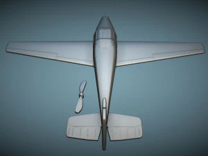 Bucker Bu-181 Bestmann - 3D Printable Model 3D Print Model