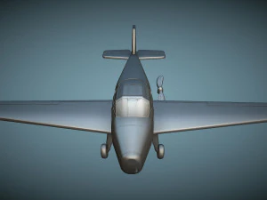 Bucker Bu-181 Bestmann - 3D Printable Model 3D Print Model