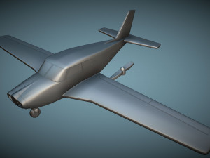 Piper PA-24 Comanche - 3D Printable Model 3D 프린트 모델