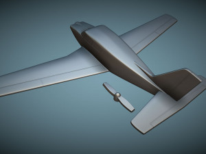 Piper PA-24 Comanche - 3D Printable Model 3D 프린트 모델