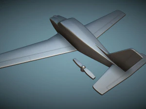 Piper PA-24 Comanche - 3D Printable Model 3D Print Model