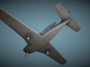 Piper PA-24 Comanche - 3D Printable Model 3D 프린트 모델