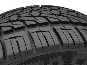 suv tire 285-60r18 3D 模型