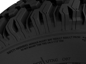 lt tire cooper discoverer s-t 3D Model