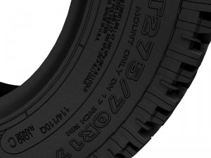lt tire cooper discoverer s-t 3D Model