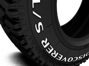 lt tire cooper discoverer s-t 3D Model