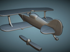 Pitts Special S-1 - 3D Printable Model 3D प्रिंट मॉडल
