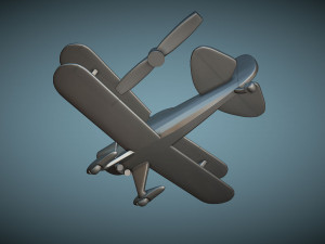 Pitts Special S-1 - 3D Printable Model 3D प्रिंट मॉडल