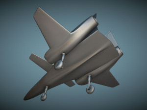 PZL-230F Skorpion - 3D Printable Model Model do druku 3D
