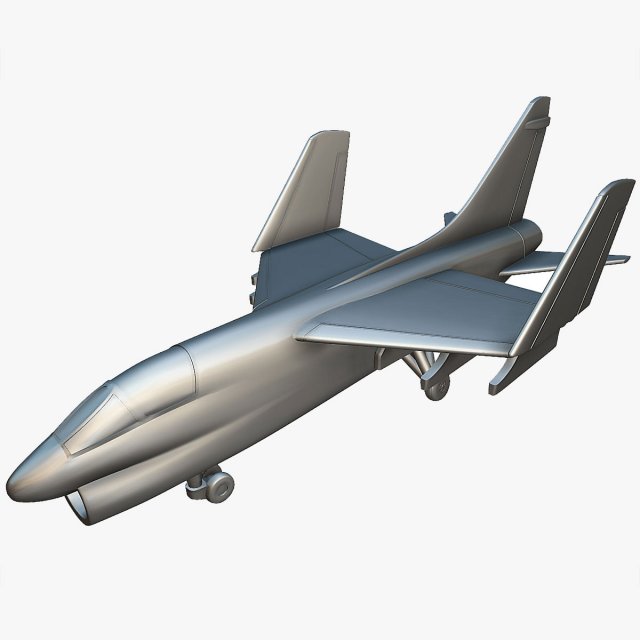 Vought LTV A-7E folded wings - 3D Printable Modèles 3D en vedette .c4d .max .obj .3ds .fbx .stl .blend