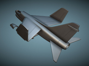 Vought LTV A-7E folded wings - 3D Printable Modèles 3D en vedette