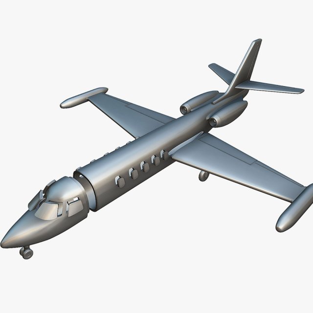 IAI Westwind - 3D Printable Model 3D Print Model .c4d .max .obj .3ds .fbx .stl .blend 