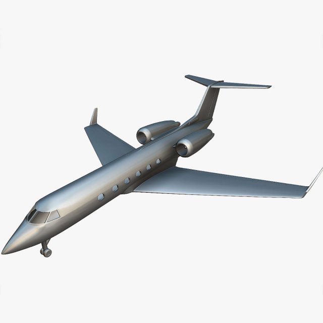 Gulfstream G-IV G400 - 3D Printable Model 3D Принт Модель .c4d .max .obj .3ds .fbx .stl .blend 