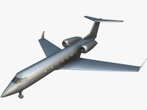 Gulfstream G-IV G400 - 3D Printable Model 3Dプリントモデル