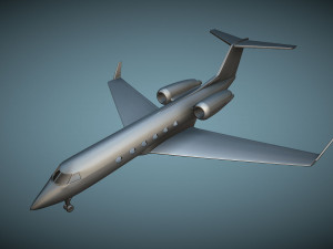 Gulfstream G-IV G400 - 3D Printable Model 3D Принт Модель
