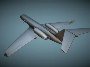 Gulfstream G-IV G400 - 3D Printable Model 3D Print Model