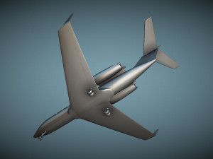 Gulfstream G-IV G400 - 3D Printable Model 3D Принт Модель
