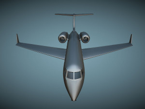 Gulfstream G-IV G400 - 3D Printable Model 3D Принт Модель