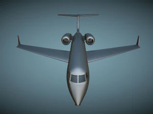 Gulfstream G-IV G400 - 3D Printable Model 3D Print Model