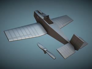 Kokusai Ta-Go - 3D Printable Model 3D Принт Модель