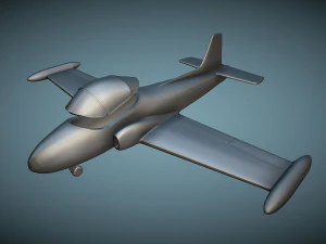 BAC Jet Provost T5A - 3D Printable Model 3D Print Model