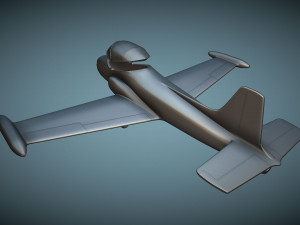 BAC Jet Provost T5A - 3D Printable Model Modèles 3D en vedette