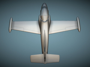 BAC Jet Provost T5A - 3D Printable Model Modèles 3D en vedette
