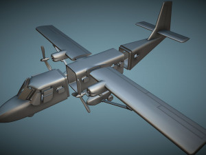 GAF N-24A Nomad - 3D Printable Model 3D Print Model