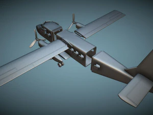 GAF N-24A Nomad - 3D Printable Model 3D Print Model