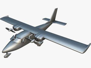 Partenavia P-68C Victor - 3D модель для друку 3D Принт Модель