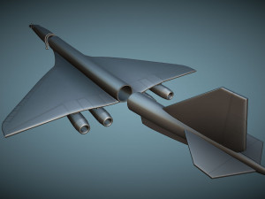Boeing 2707-300 - 3D Printable Model Modèles 3D en vedette
