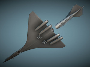 Boeing 2707-300 - 3D Printable Model Modèles 3D en vedette