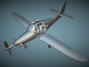 Lancair Evolution - 3D Printable Model 3D Print Model