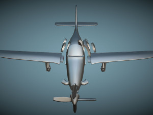 Lancair Evolution - 3D Printable Model Modèles 3D en vedette