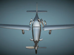 Lancair Evolution - 3D Printable Model 3D Print Model