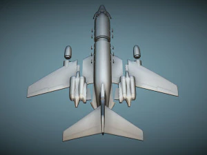 Lockheed C-140 JetStar - 3D Printable Model 3D Print Model