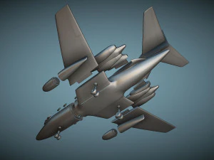Lockheed C-140 JetStar - 3D Printable Model 3D Print Model