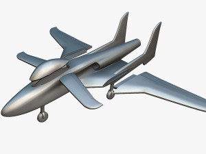 Scaled Composites 151 ARES - 3D Printable Model 3D प्रिंट मॉडल