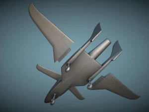 Scaled Composites 151 ARES - 3D Printable Model 3D Print Model