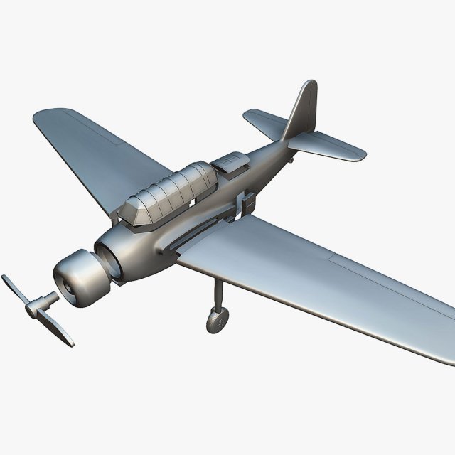 Kyushu K11W Shiragiku - 3D Printable Model Modello di stampa 3D .c4d .max .obj .3ds .fbx .stl .blend 