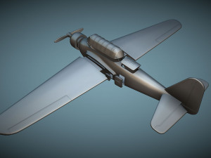 Kyushu K11W Shiragiku - 3D Printable Model Modello di stampa 3D