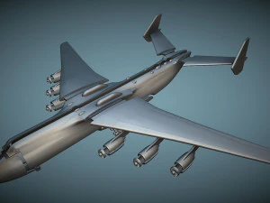 Antonov An-225 Mriya - 3D Printable Model 3D Print Model