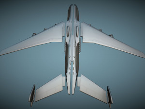 Antonov An-225 Mriya - 3D Printable Model Modello di stampa 3D