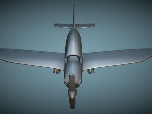 Shark Aero - 3D Printable Model Model Cetak 3D