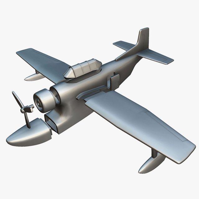 Grumman XJL-1 Columbia - 3D Printable Model 3D प्रिंट मॉडल .c4d .max .obj .3ds .fbx .stl .blend 