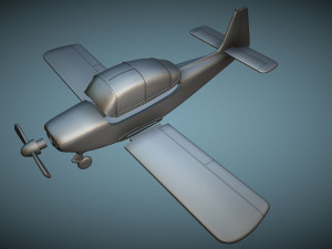 SIAT MBB-223 Flamingo - 3D Printable Model Modello di stampa 3D