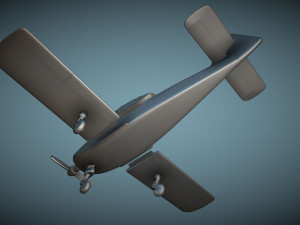 SIAT MBB-223 Flamingo - 3D Printable Model Modello di stampa 3D