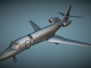 Gulfstream G100 - 3D Printable Model Modelo de impresión 3D